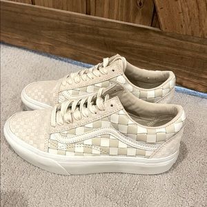Women’s Woven Old Skool Platform Vans